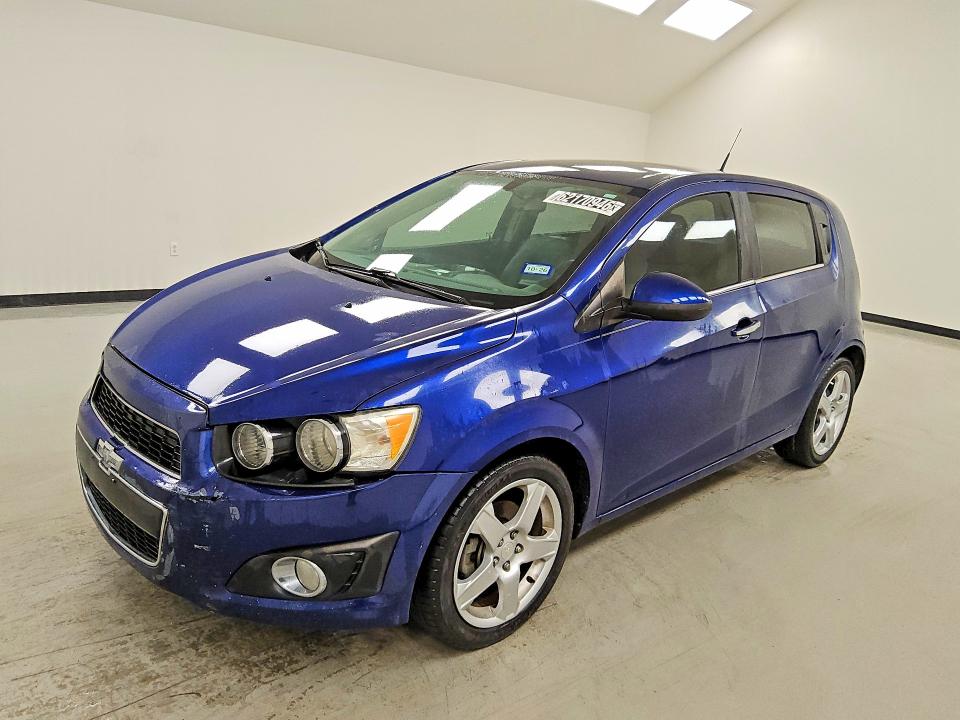 CHEVROLET SONIC 2014 with VIN 1G1JE6SB7E4189665 - Photo from auction