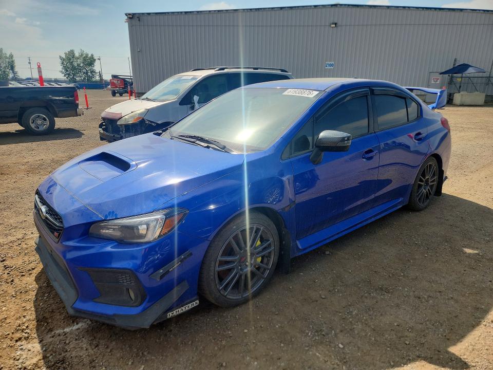SUBARU WRX 2018 with VIN JF1VA2P66J9804525 - Photo from auction