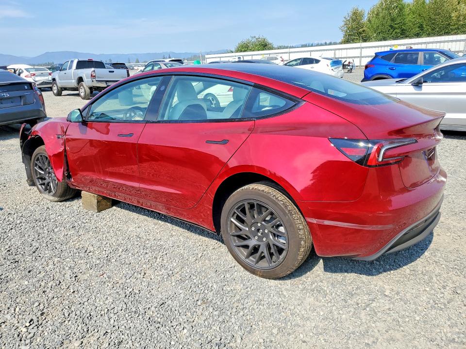 Photo 2 from auction – 2026 TESLA MODEL 3 with VIN 5YJ3E1EA6TF139514