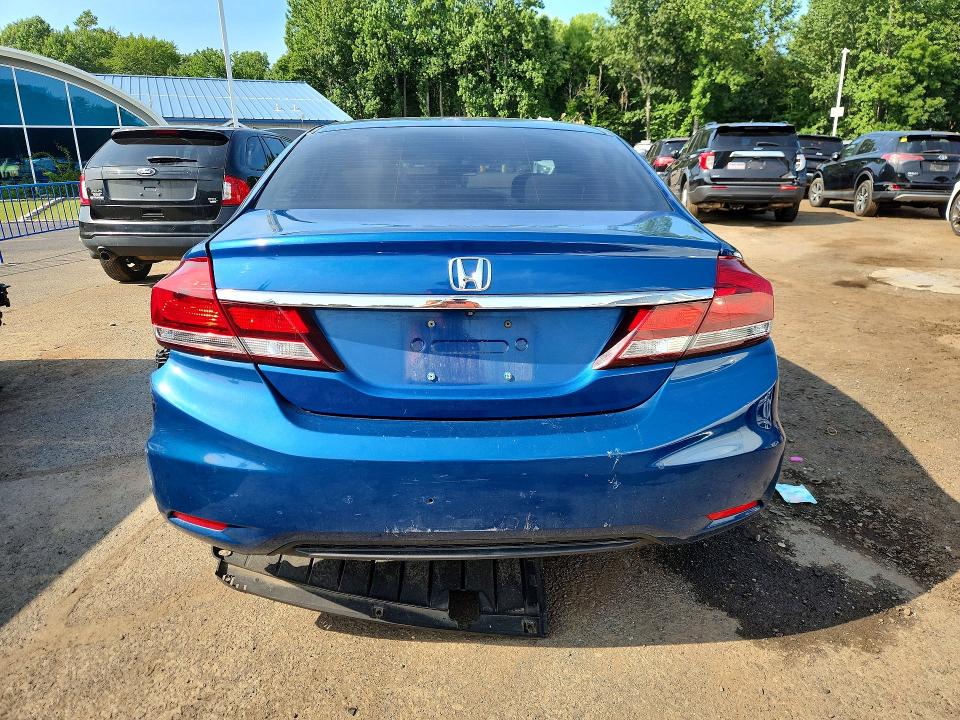 Photo 6 from auction – 2014 HONDA CIVIC with VIN 19XFB2F86EE250922