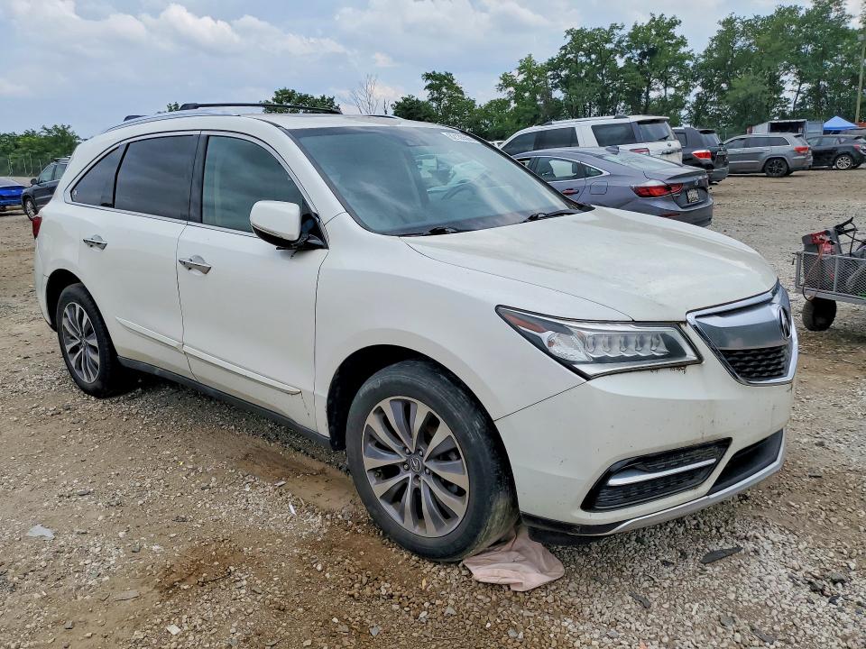 Photo 4 from auction – 2014 ACURA MDX with VIN 5FRYD4H40EB007480