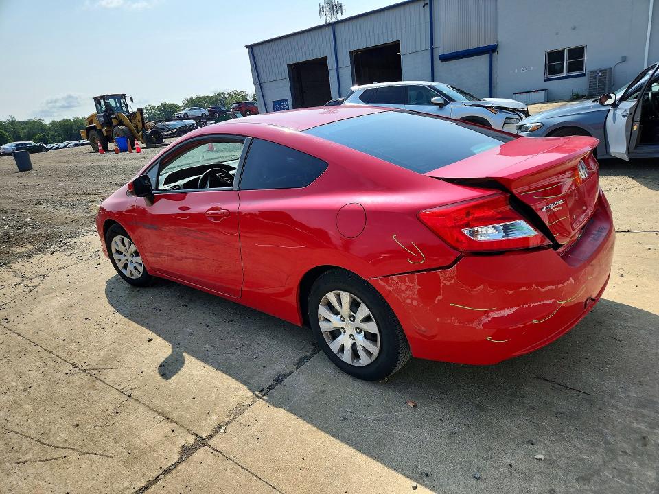 Photo 2 from auction – 2012 HONDA CIVIC with VIN 2HGFG3B57CH534016