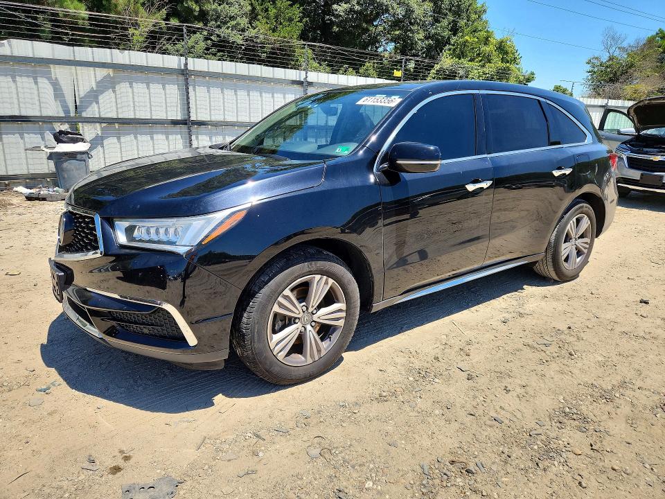 Photo 1 from auction – 2019 ACURA MDX with VIN 5J8YD4H38KL021341