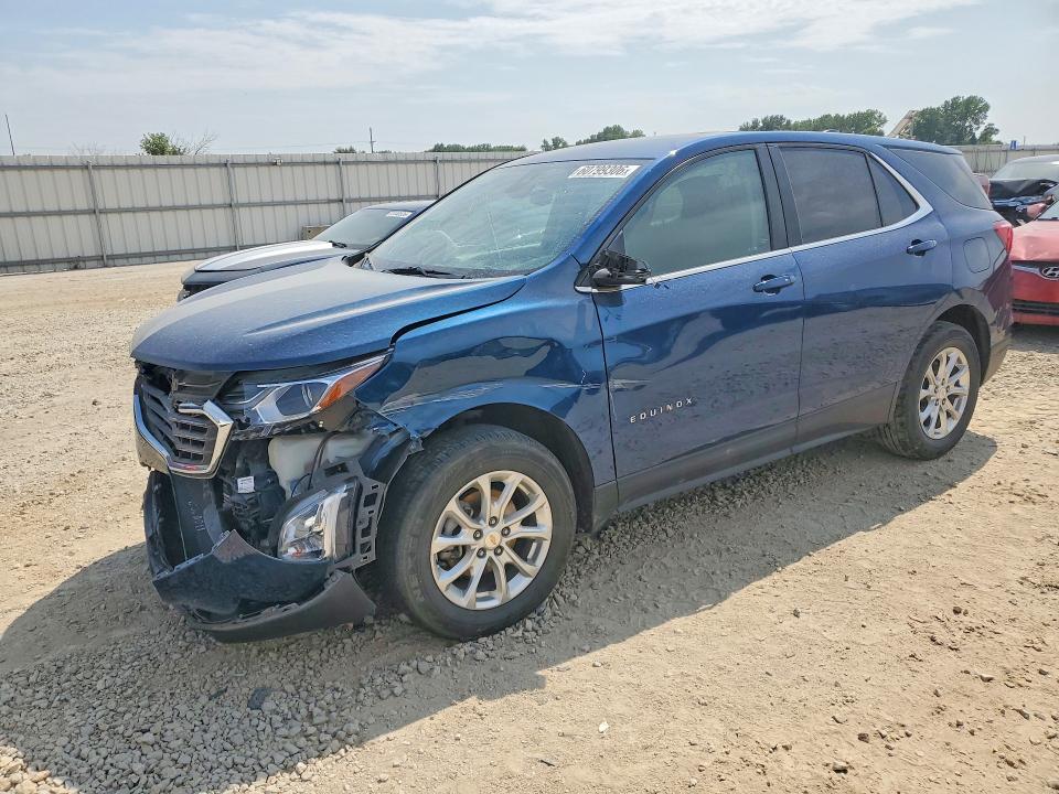 CHEVROLET EQUINOX 2021 with VIN 2GNAXUEV7M6104792 - Photo from auction