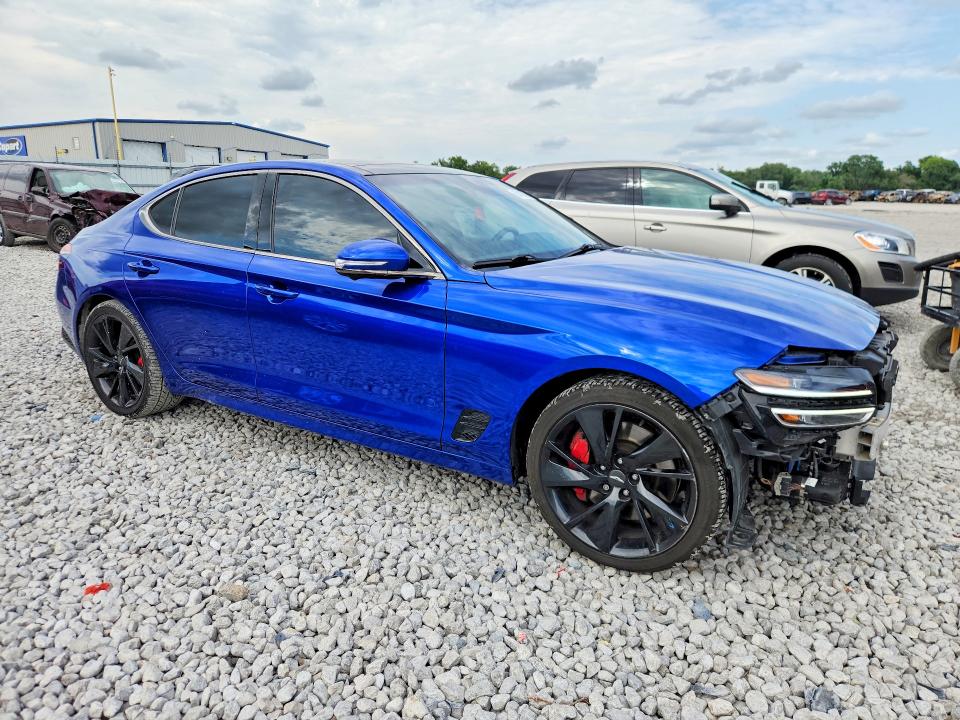 Photo 4 from auction – 2022 GENESIS G70 with VIN KMTG54TE8NU088506