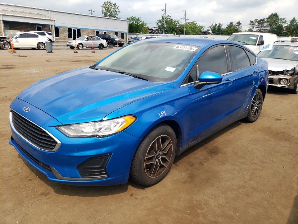 FORD FUSION 2020 with VIN 3FA6P0G72LR227810 - Photo from auction