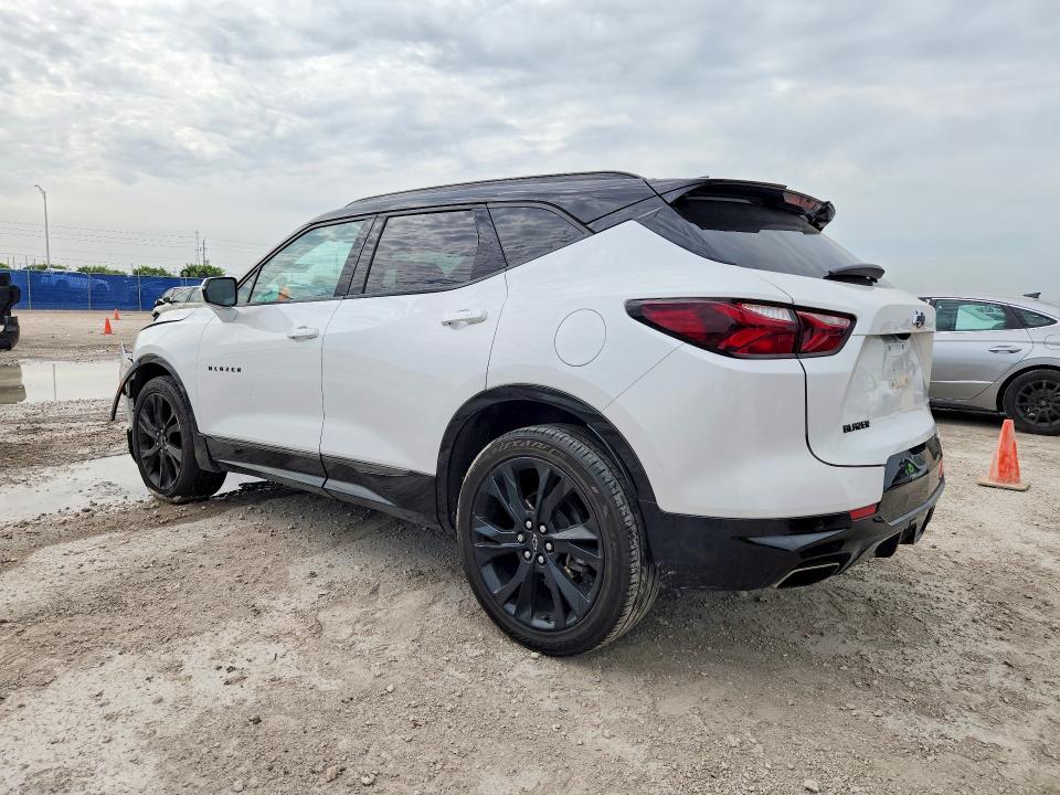 Photo 2 from auction – 2022 CHEVROLET BLAZER with VIN 3GNKBERS9NS196483