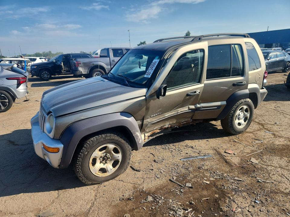 JEEP LIBERTY 2004 with VIN 1J4GL48K74W190279 - Photo from auction