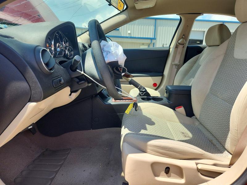Photo 7 from auction – 2007 PONTIAC G6 with VIN 1G2ZF58B574198414