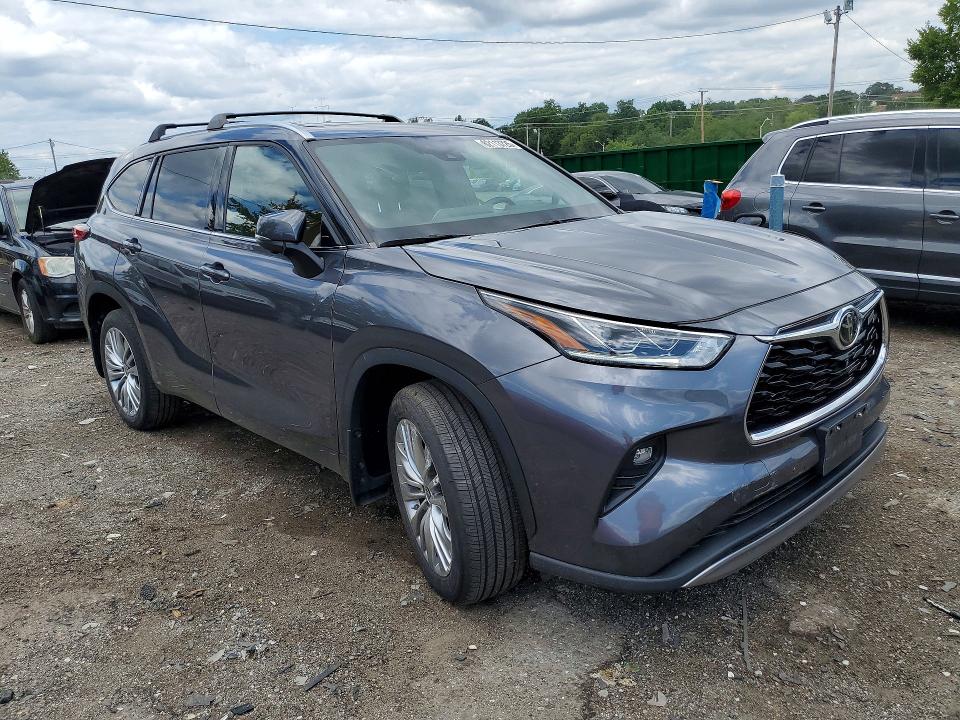 Photo 4 from auction – 2023 TOYOTA HIGHLANDER with VIN 5TDKDRAH2PS043476