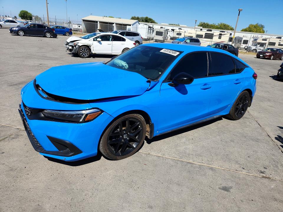 Photo 1 from auction – 2022 HONDA CIVIC with VIN 19XFL2H8XNE024392