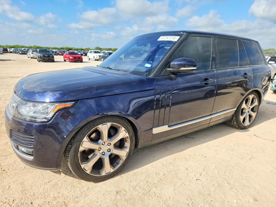 LAND ROVER RANGE ROVER 2017 with VIN SALGS2FE0HA327147 - Photo from auction