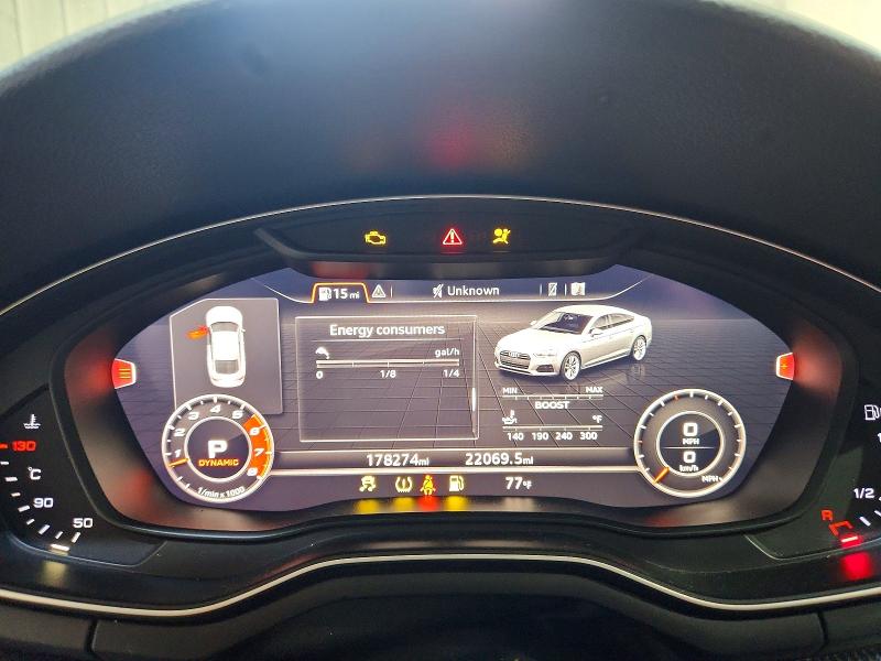 Photo 9 from auction – 2018 AUDI S5 with VIN WAUC4CF57JA023497