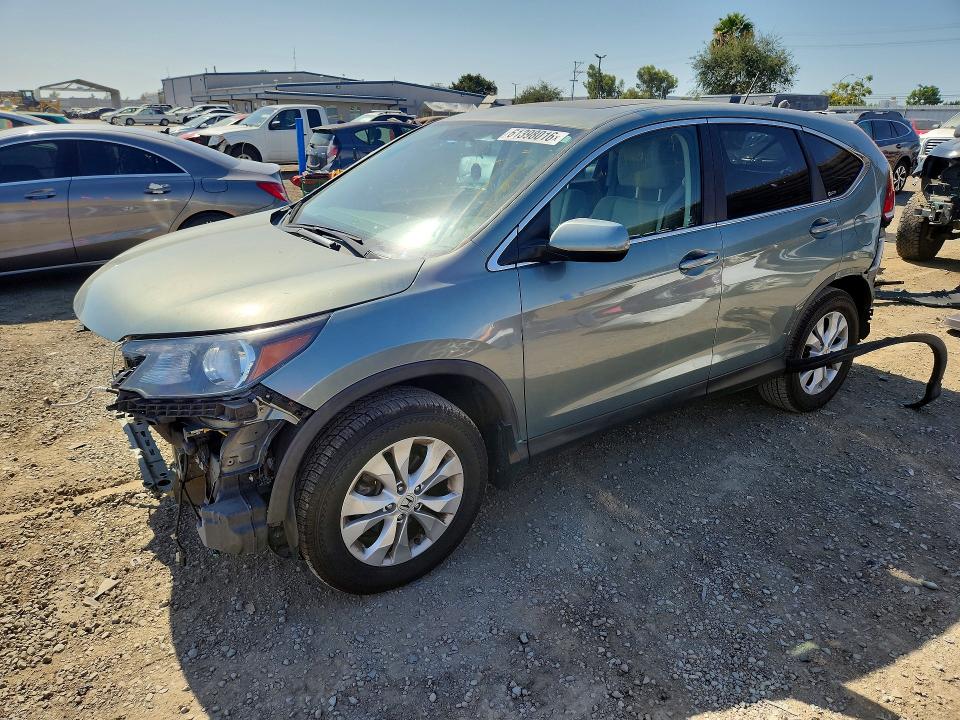 HONDA CR-V 2012 with VIN 5J6RM4H58CL011621 - Photo from auction