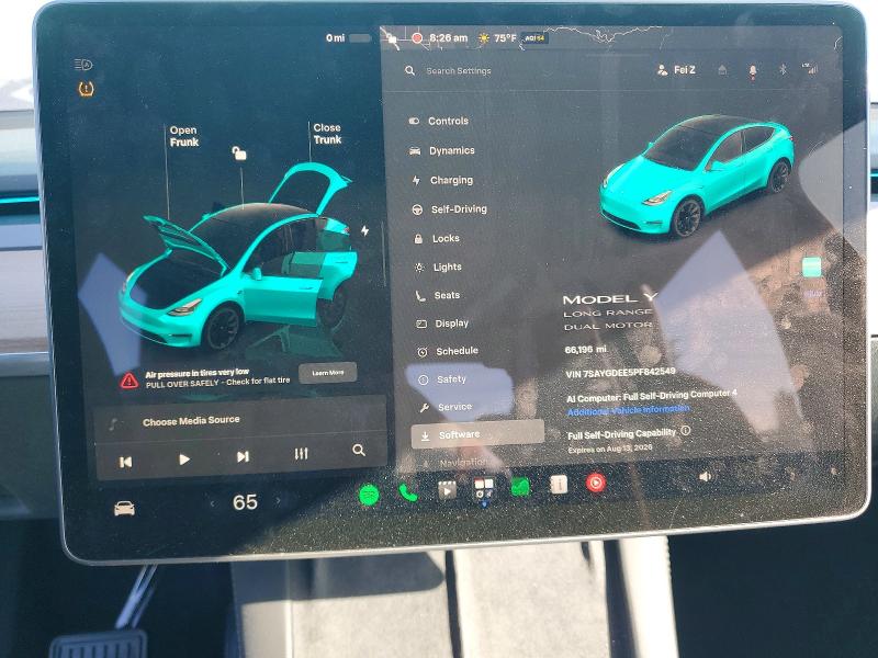 Фото 9 с аукциона – 2023 TESLA MODEL Y с VIN 7SAYGDEE5PF842549
