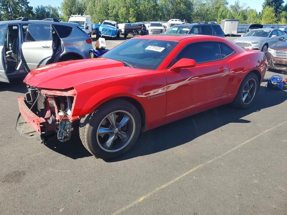 CHEVROLET CAMARO 2013 with VIN 2G1FB1E36D9108706 - Photo from auction