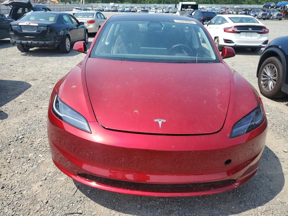 Photo 5 from auction – 2025 TESLA MODEL 3 with VIN 5YJ3E1EA9SF046078