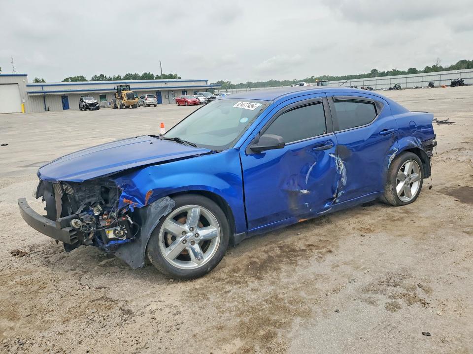 DODGE AVENGER 2013 with VIN 1C3CDZAB7DN610593 - Photo from auction