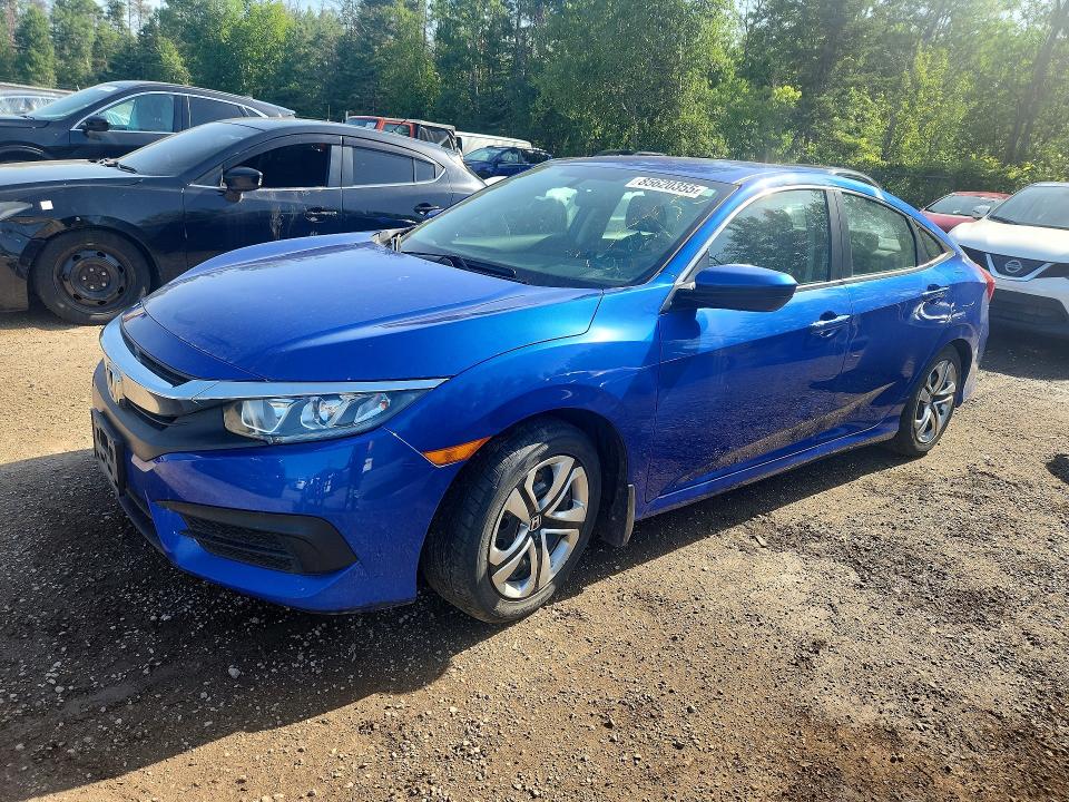 HONDA CIVIC 2017 with VIN 2HGFC2F55HH001458 - Photo from auction