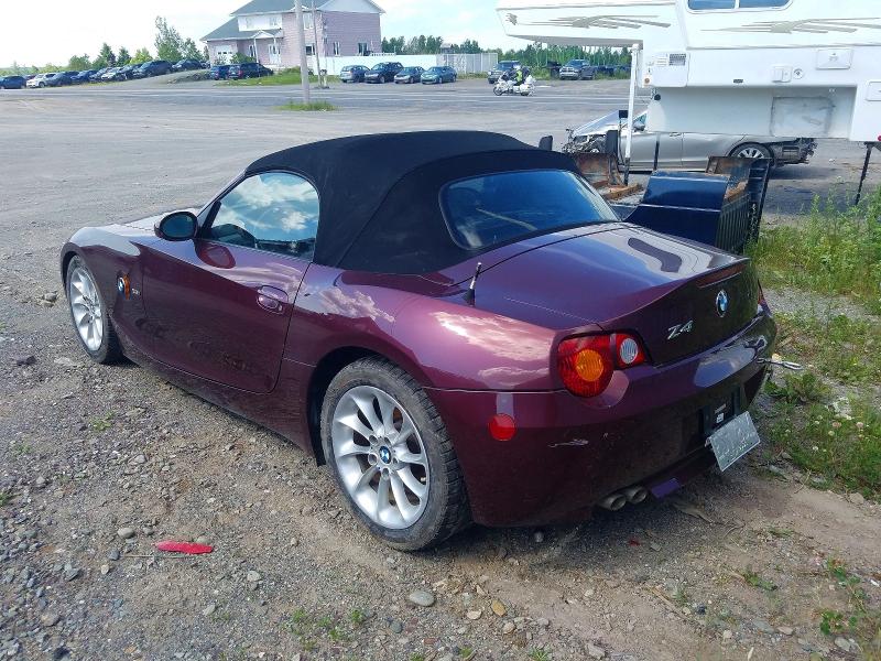 Photo 2 from auction – 2003 BMW Z4 with VIN 4USBT33403LS47922