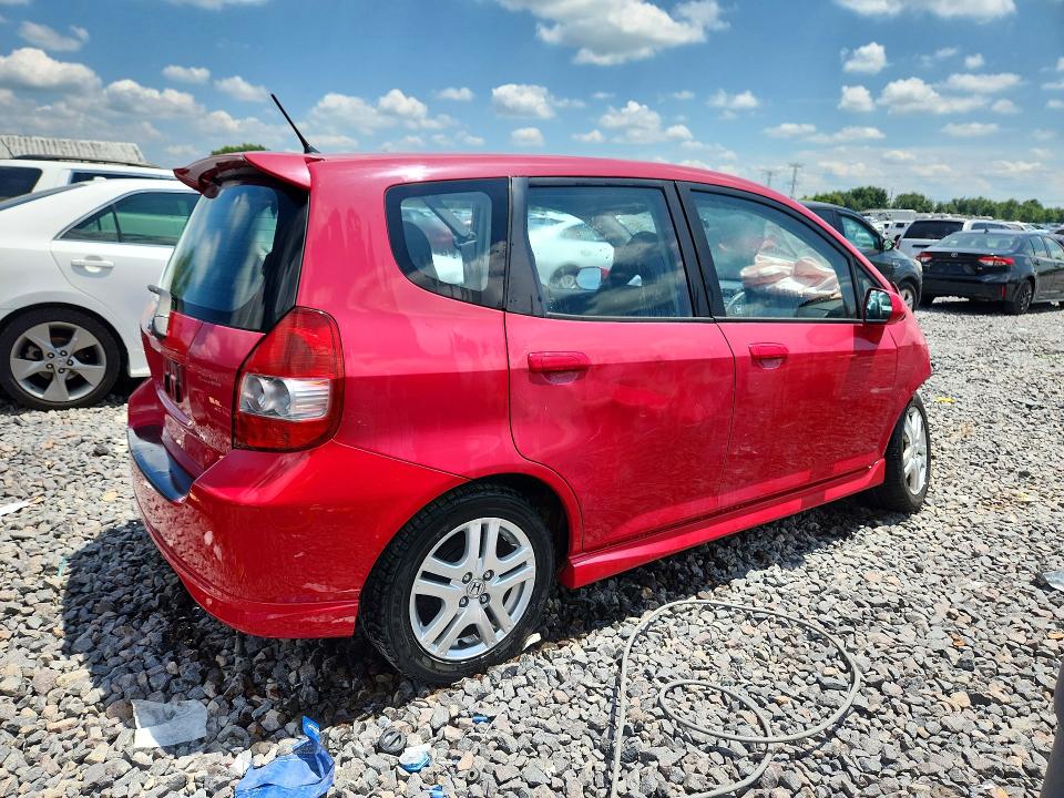 Photo 3 from auction – 2007 HONDA FIT with VIN JHMGD38607S002390