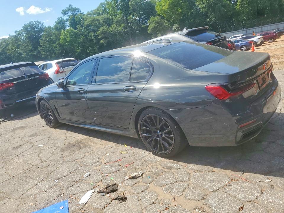 Снимка 2 от търг – 2022 BMW 750 с VIN WBA7U2C05NCH45150