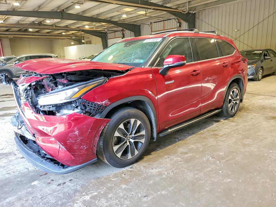TOYOTA HIGHLANDER 2020 with VIN 5TDGARAH5LS502895 - Photo from auction