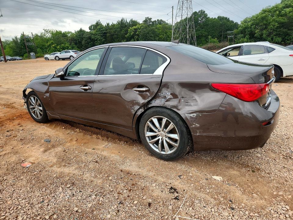 Photo 2 from auction – 2014 INFINITI Q50 with VIN JN1BV7AP8EM682546