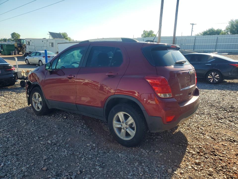 Photo 2 from auction – 2021 CHEVROLET TRAX with VIN KL7CJPSM1MB372795