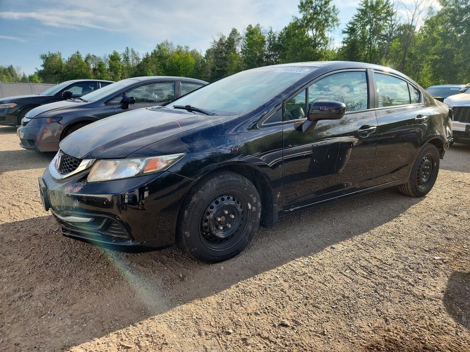 HONDA CIVIC 2015 with VIN 2HGFB2F41FH061633 - Photo from auction