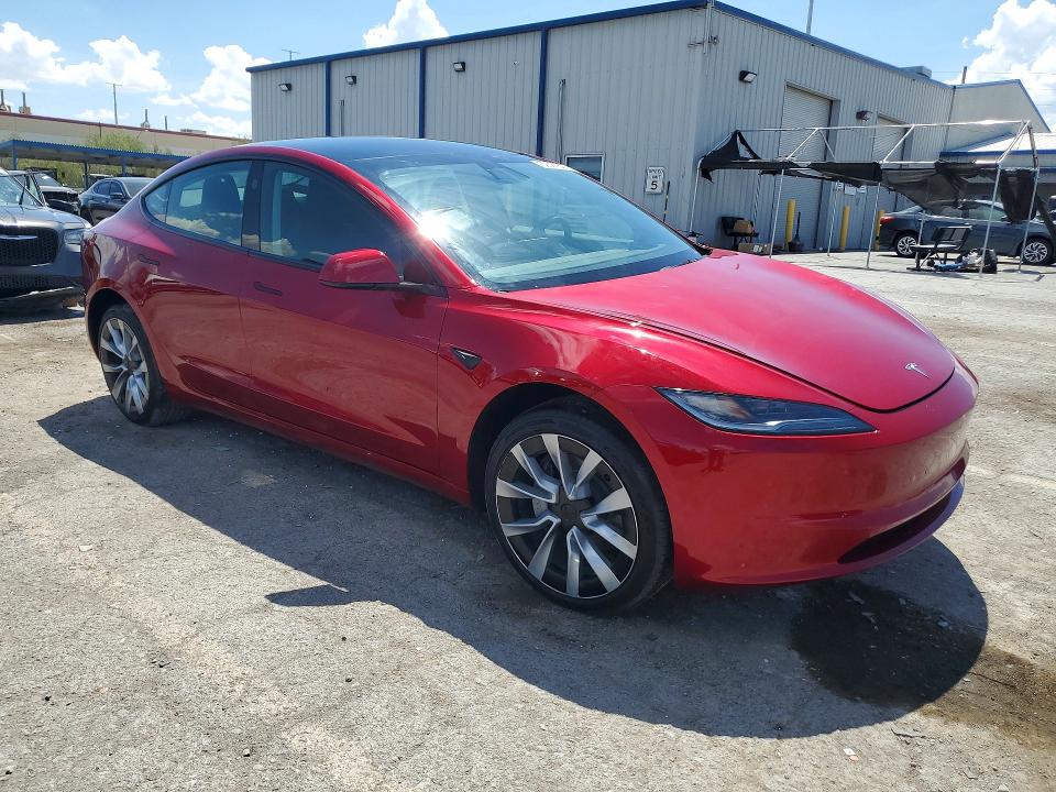 Photo 4 from auction – 2025 TESLA MODEL 3 with VIN 5YJ3E1EA4SF012792