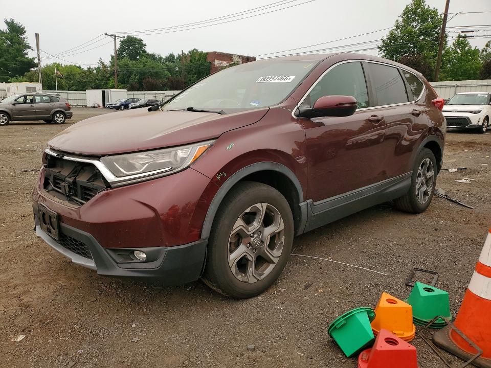 Photo 1 from auction – 2018 HONDA CR-V with VIN 2HKRW2H52JH699752