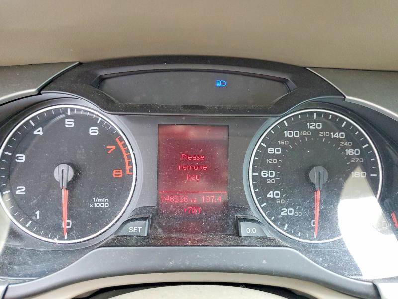 Photo 9 from auction – 2010 AUDI A4 with VIN WAUBFAFLXAN046984