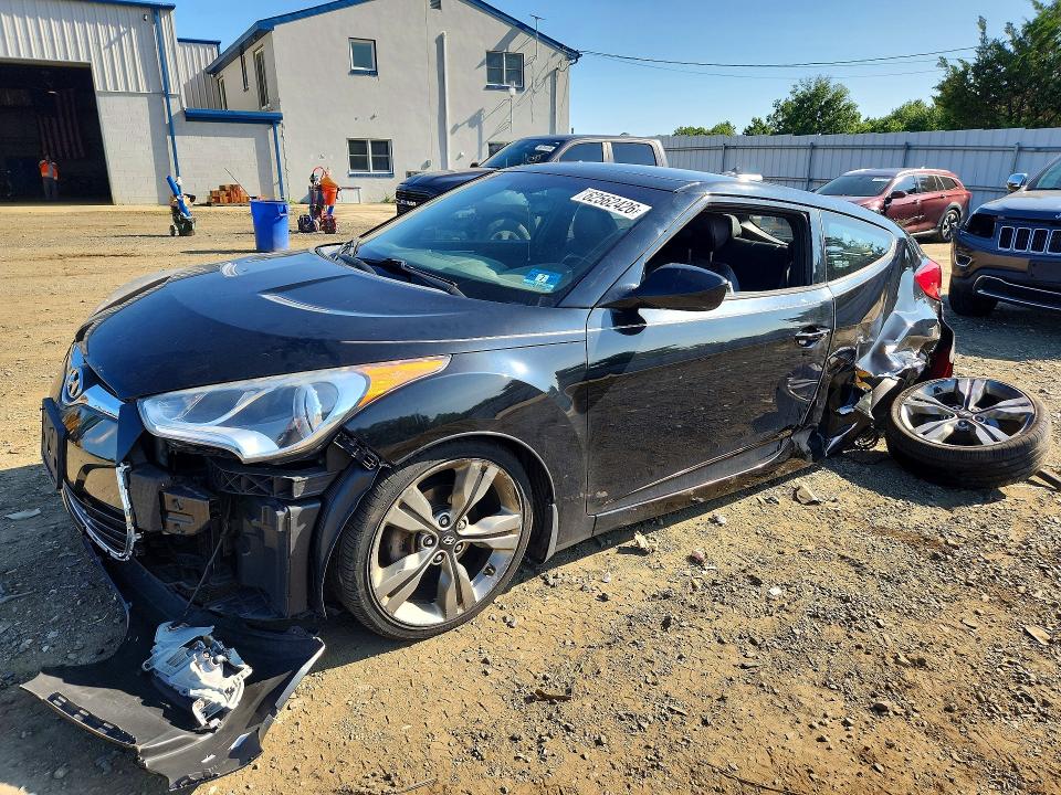 HYUNDAI VELOSTER 2015 with VIN KMHTC6AD7FU232293 - Photo from auction