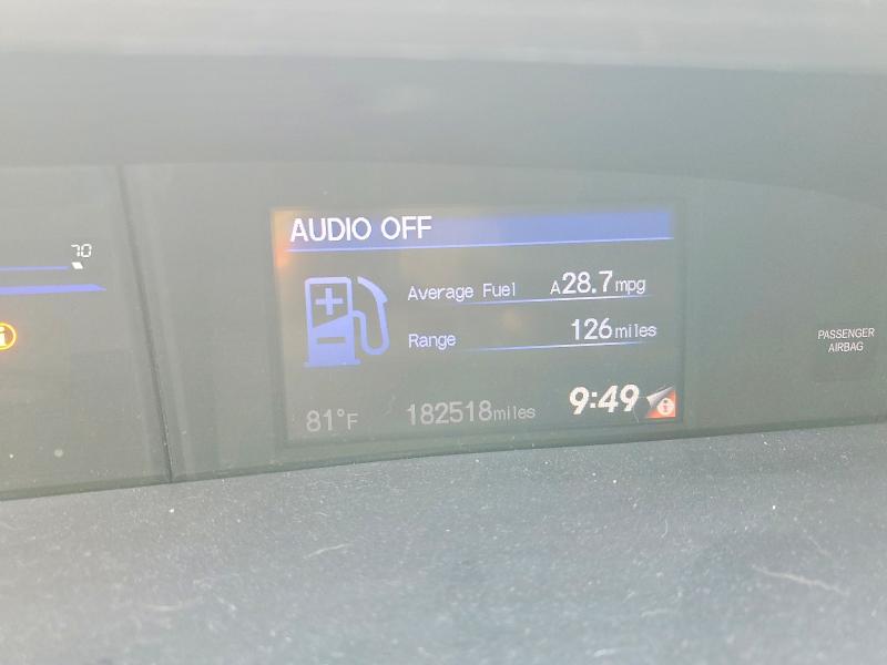 Photo 9 from auction – 2013 HONDA CIVIC with VIN 19XFB2F54DE077566