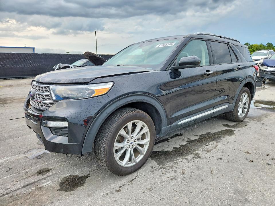 FORD EXPLORER 2023 with VIN 1FMSK8FH6PGA60098 - Photo from auction