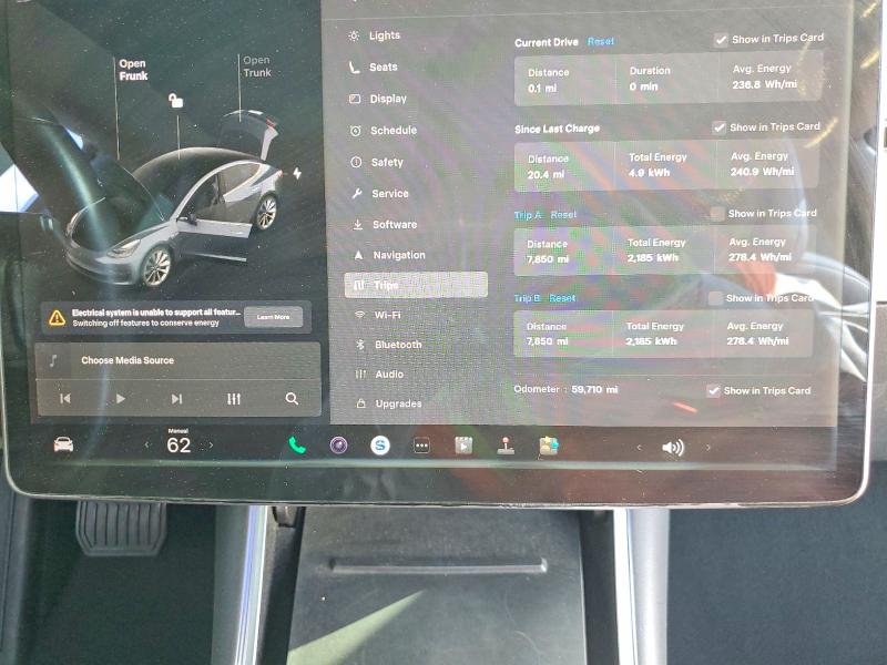 Photo 9 from auction – 2018 TESLA MODEL 3 with VIN 5YJ3E1EA1JF059521