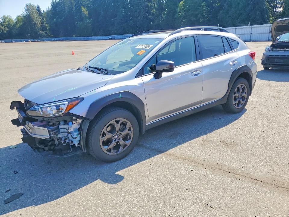 SUBARU CROSSTREK 2022 with VIN JF2GTHSCXNH224530 - Photo from auction