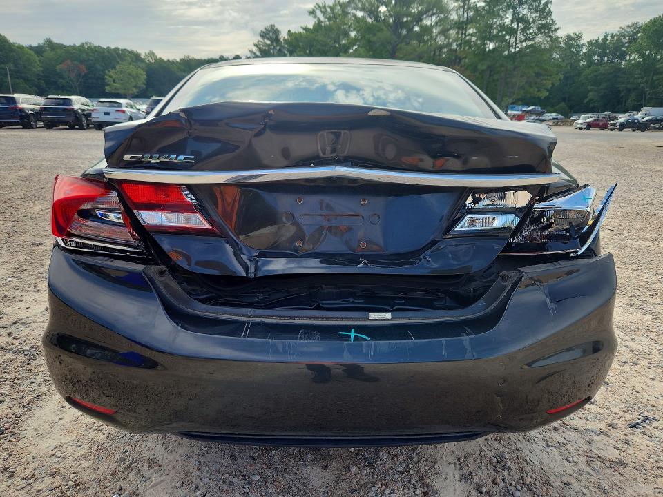 Photo 6 from auction – 2013 HONDA CIVIC with VIN 19XFB2F50DE201994