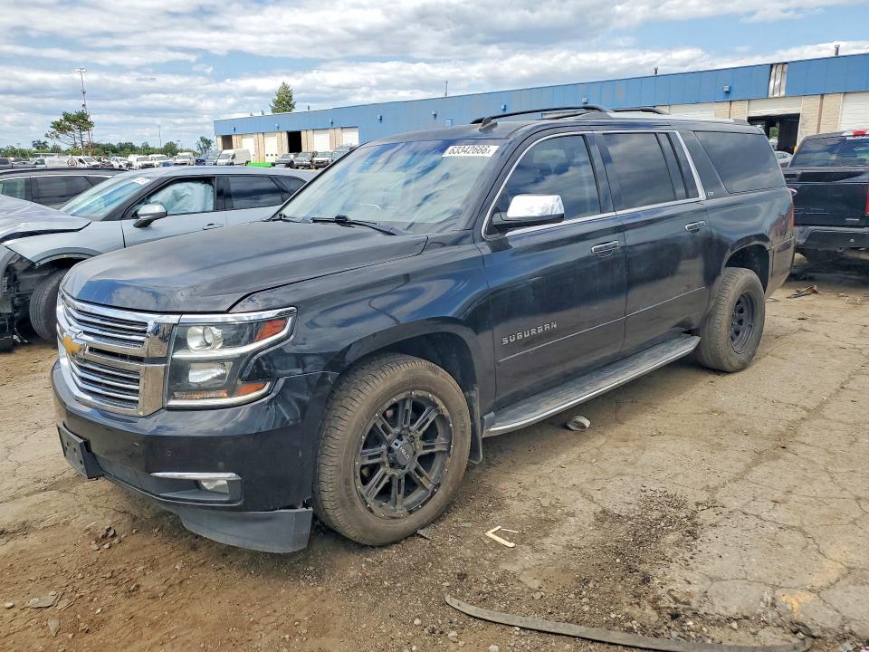 CHEVROLET SUBURBAN 2015 with VIN 1GNSKKKC7FR287466 - Photo from auction