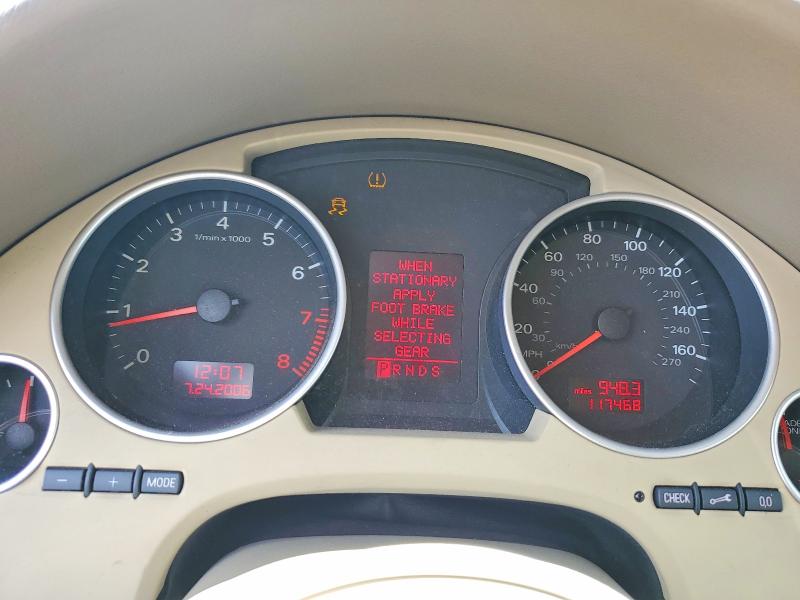 Photo 9 from auction – 2008 AUDI A4 with VIN WAUAF48H98K001536