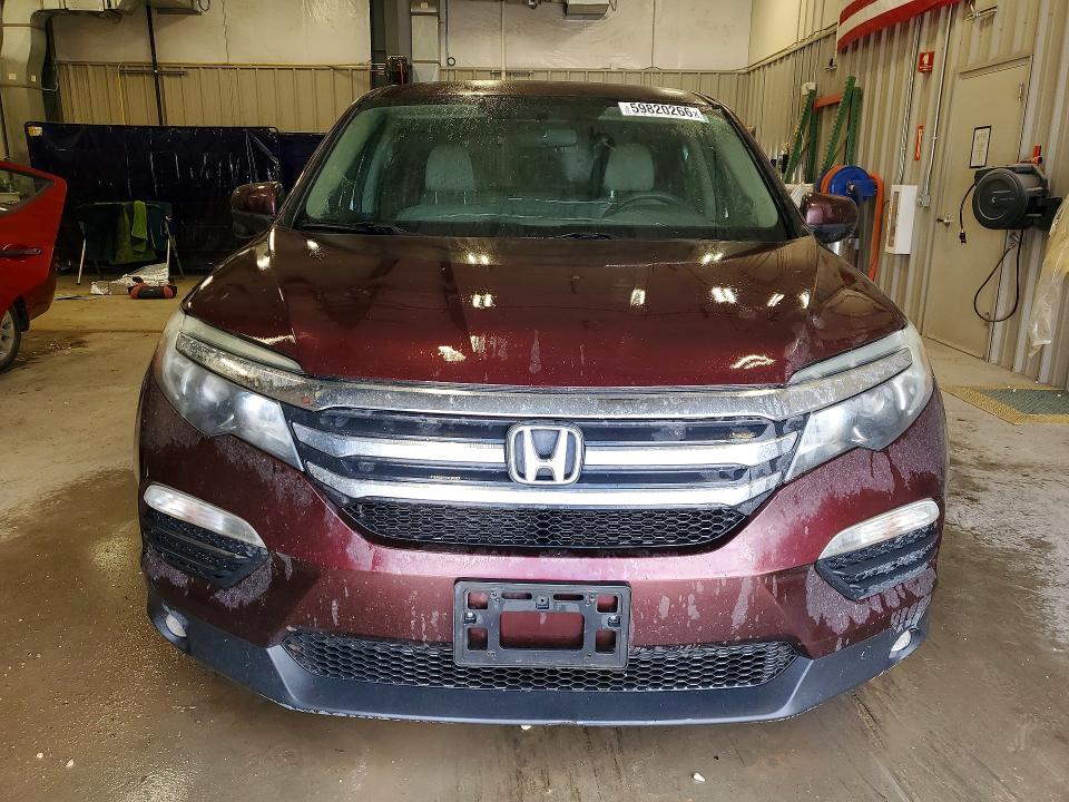 Photo 5 from auction – 2017 HONDA PILOT with VIN 5FNYF6H31HB017180