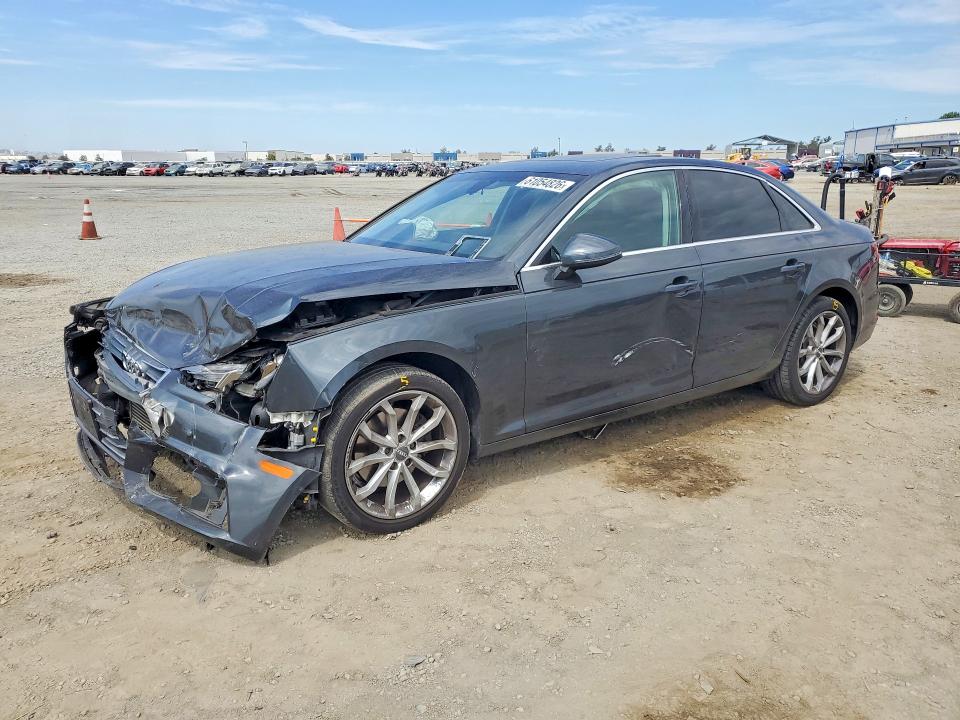 AUDI A4 2019 with VIN WAUGMAF41KN001499 - Photo from auction