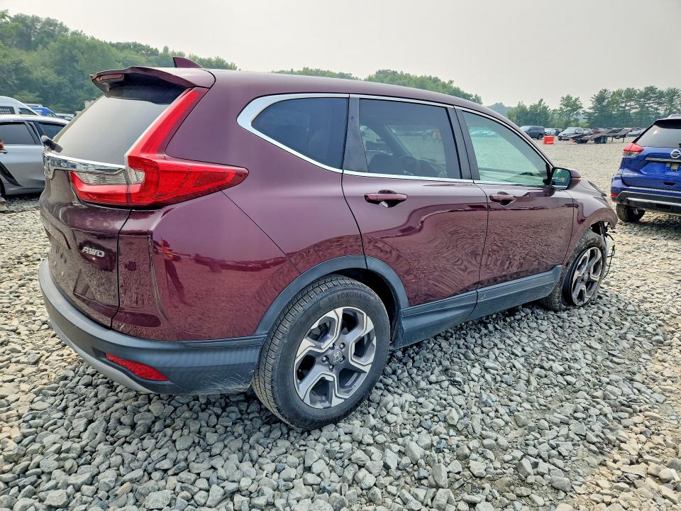 Photo 3 from auction – 2018 HONDA CR-V with VIN 7FARW2H5XJE085938