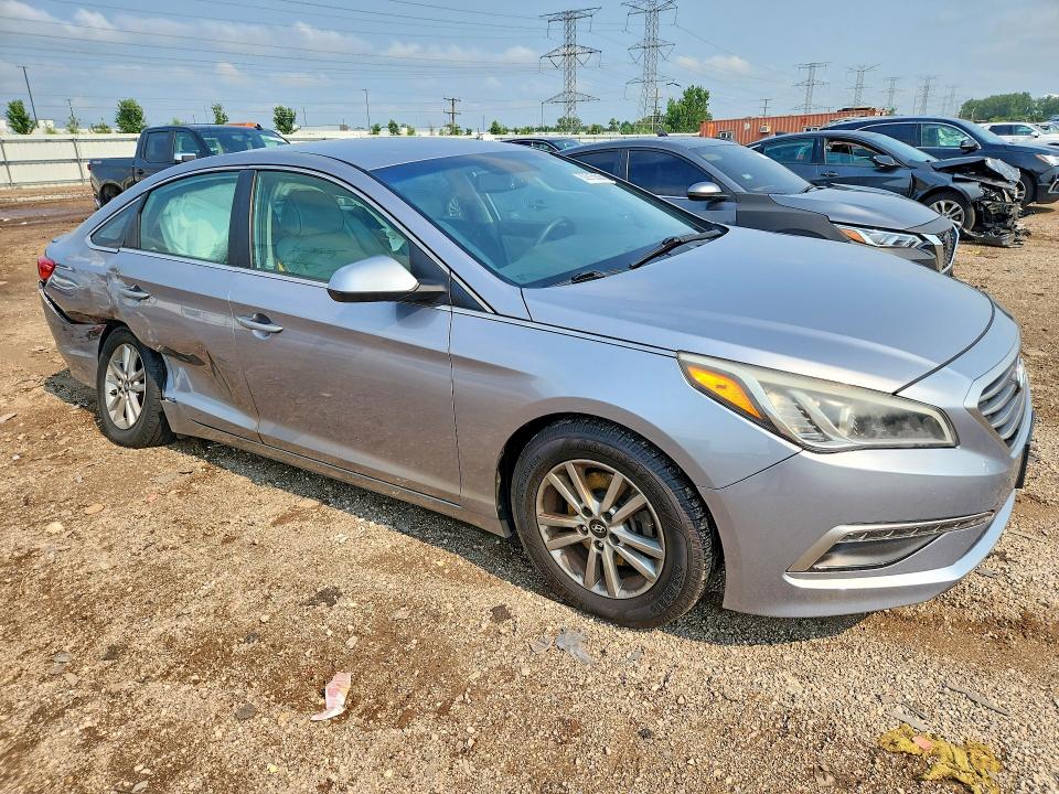 Photo 4 from auction – 2015 HYUNDAI SONATA with VIN 5NPE24AF3FH246899