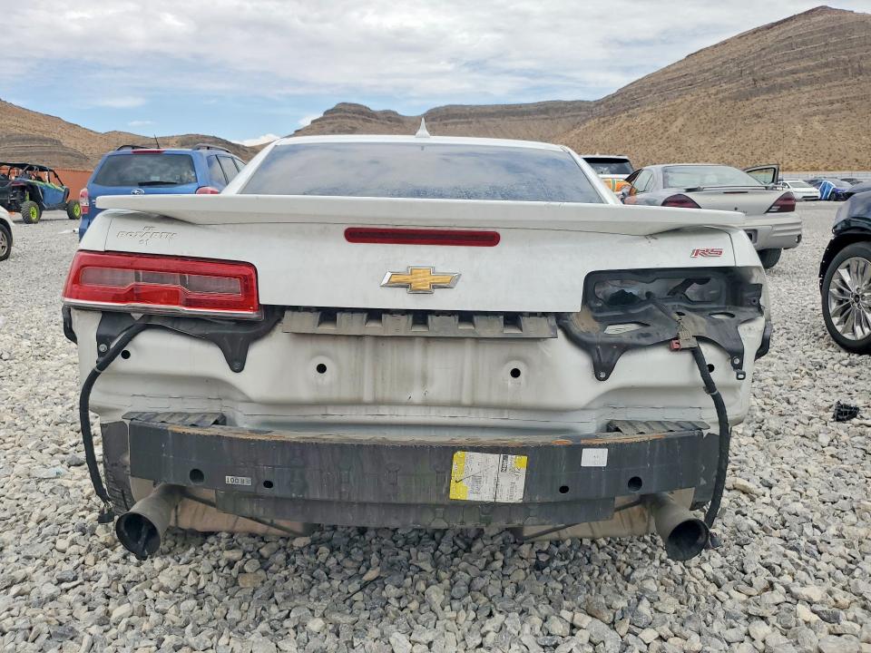 Photo 6 from auction – 2015 CHEVROLET CAMARO with VIN 2G1FD1E32F9166325