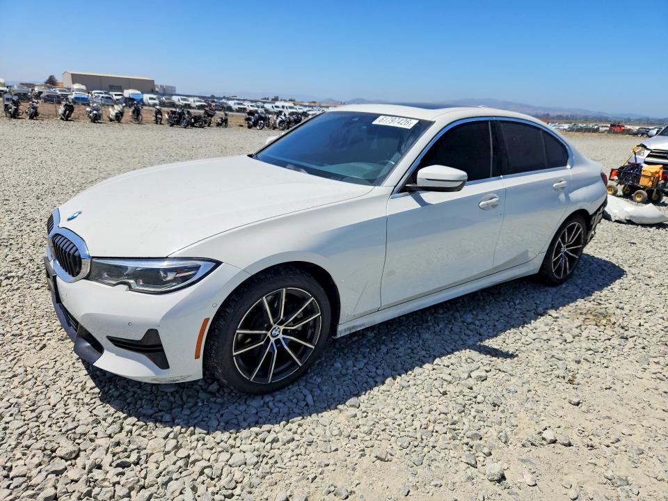 BMW 330I 2020 with VIN WBA5R1C06LFH43986 - Photo from auction