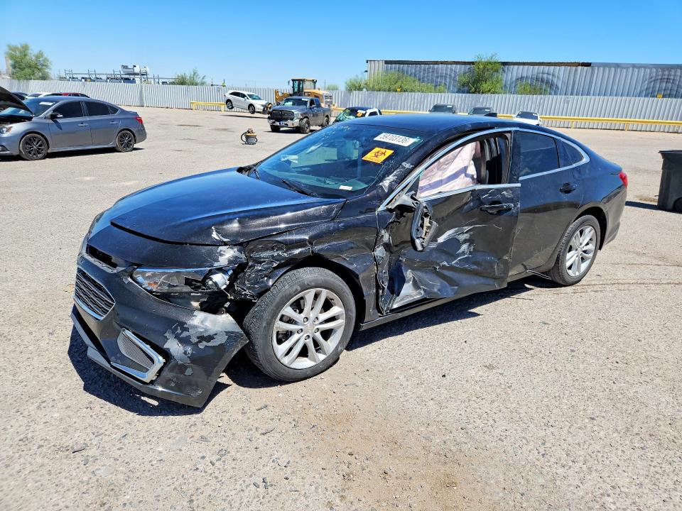 CHEVROLET MALIBU 2018 with VIN 1G1ZD5ST9JF263157 - Photo from auction