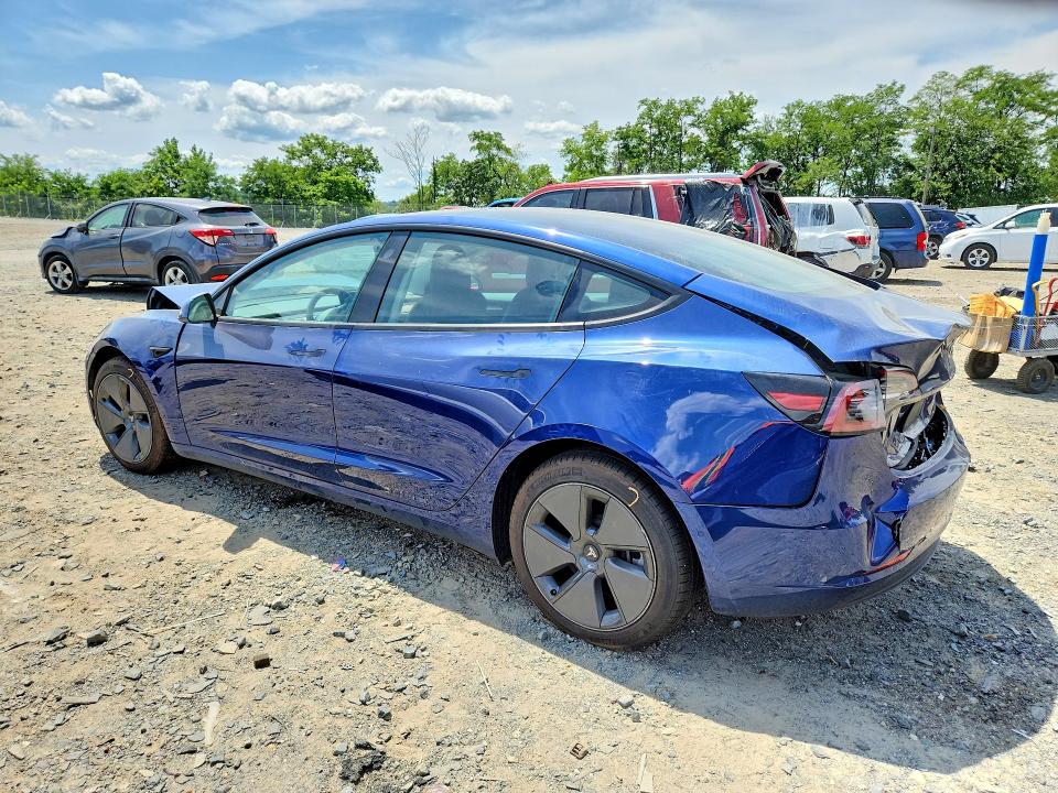 Photo 2 from auction – 2021 TESLA MODEL 3 with VIN 5YJ3E1EB2MF049593