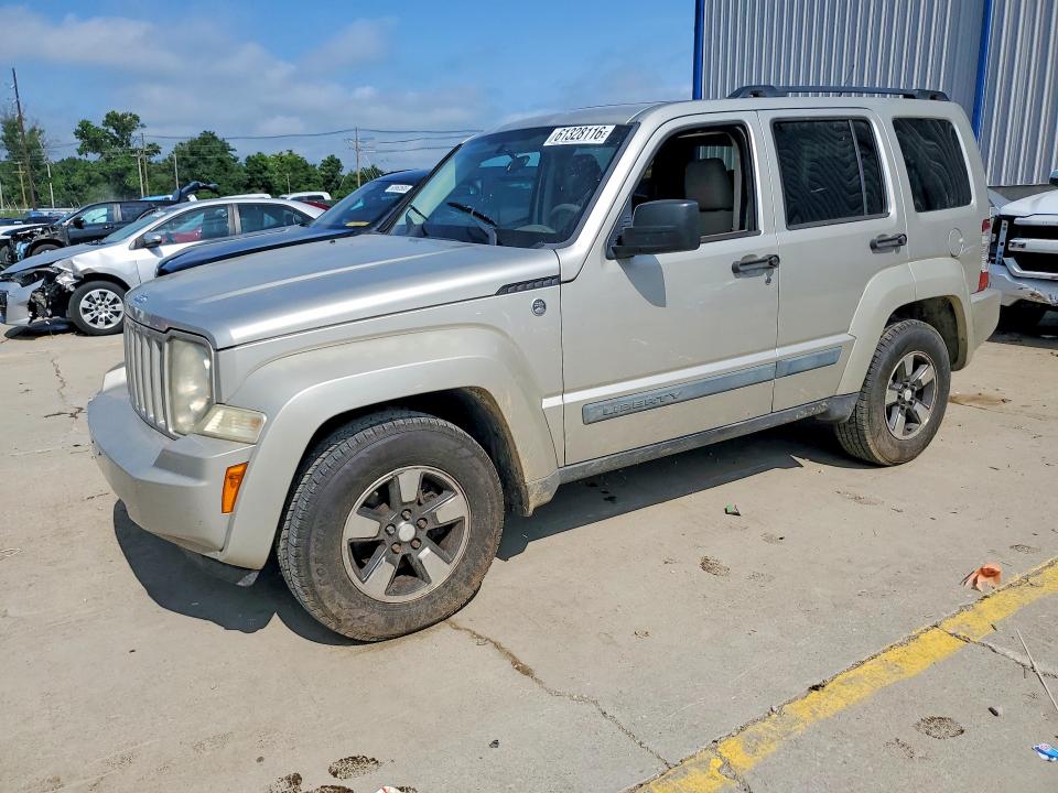 JEEP LIBERTY 2008 with VIN 1J8GN28KX8W154217 - Photo from auction